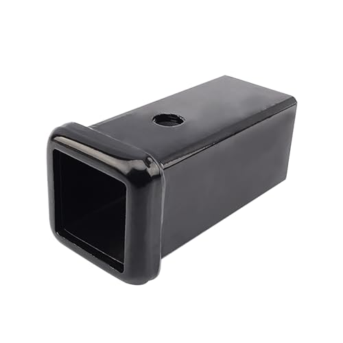 2" Hitch Reducer Sleeve Carbon Steel Adapter, Heavy Duty Carbon Steel Hitch Convertor for Tractor RV Truck Bike Rack Cargo Carrier Towing Usefor Track - product image 2