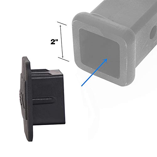 2PCS Trailer Hitch Cover 2 Inches Receiver Tube Hitch Plug - product image 4