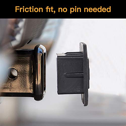 2PCS Trailer Hitch Cover 2 Inches Receiver Tube Hitch Plug - product image 3