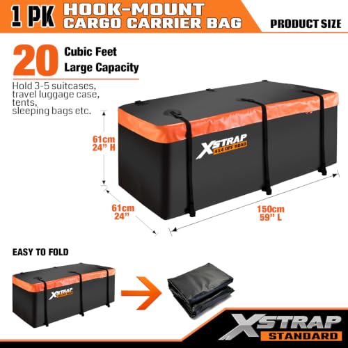 Hitch Cargo Carrier Bag 20 Cu Ft Waterproof Travel Bag - product image 6