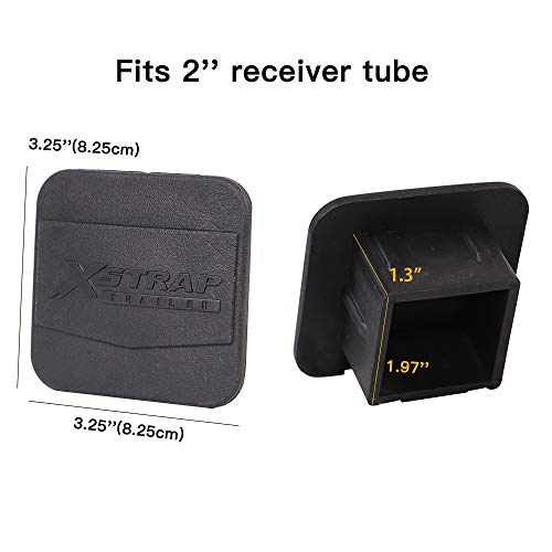 2PCS Trailer Hitch Cover 2 Inches Receiver Tube Hitch Plug - product image 5
