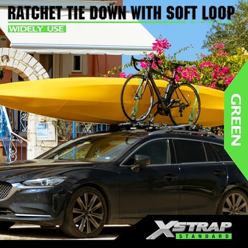 2PK Motorcycle Ratchet Straps 1in x 14ft Luggage Straps - product image 3