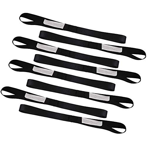 Motorcycle Soft Loop Tie-Down Straps 8PK 1-1/16 x 18 inches - product image 2