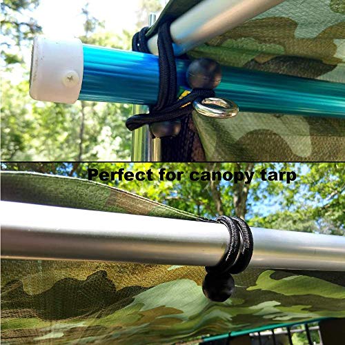 28 Pieces Ball Bungee Cords 9 Inch Camo Heavy Duty Outdoor - product image 3