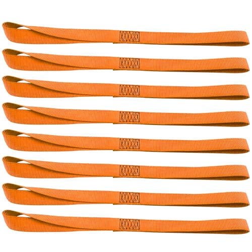 Ratchet Tie Down Straps 8PK & Soft Loop Tie-Down Straps 8PK Combo - Heavy Duty Cargo Securing Set - product image 4