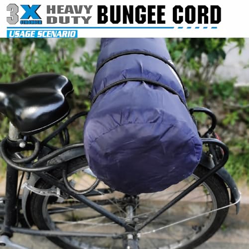 10PK 32-inch Heavy Duty Bungee Cords with Finger-Hole Hooks - product image 3