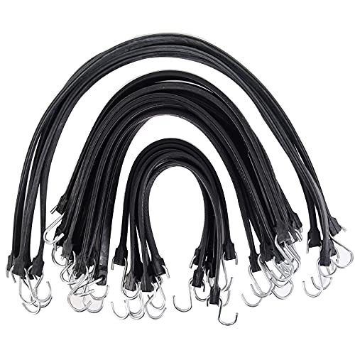 Multiple Size Natural Rubber Bungee Cords 20PK Tarp Straps - product image 7