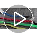 8-Pack Flat Reflective Bungee Cord with Hooks Elastic Strap - product image 8