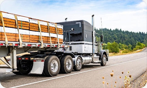 Commercial transport operation using load securement equipment